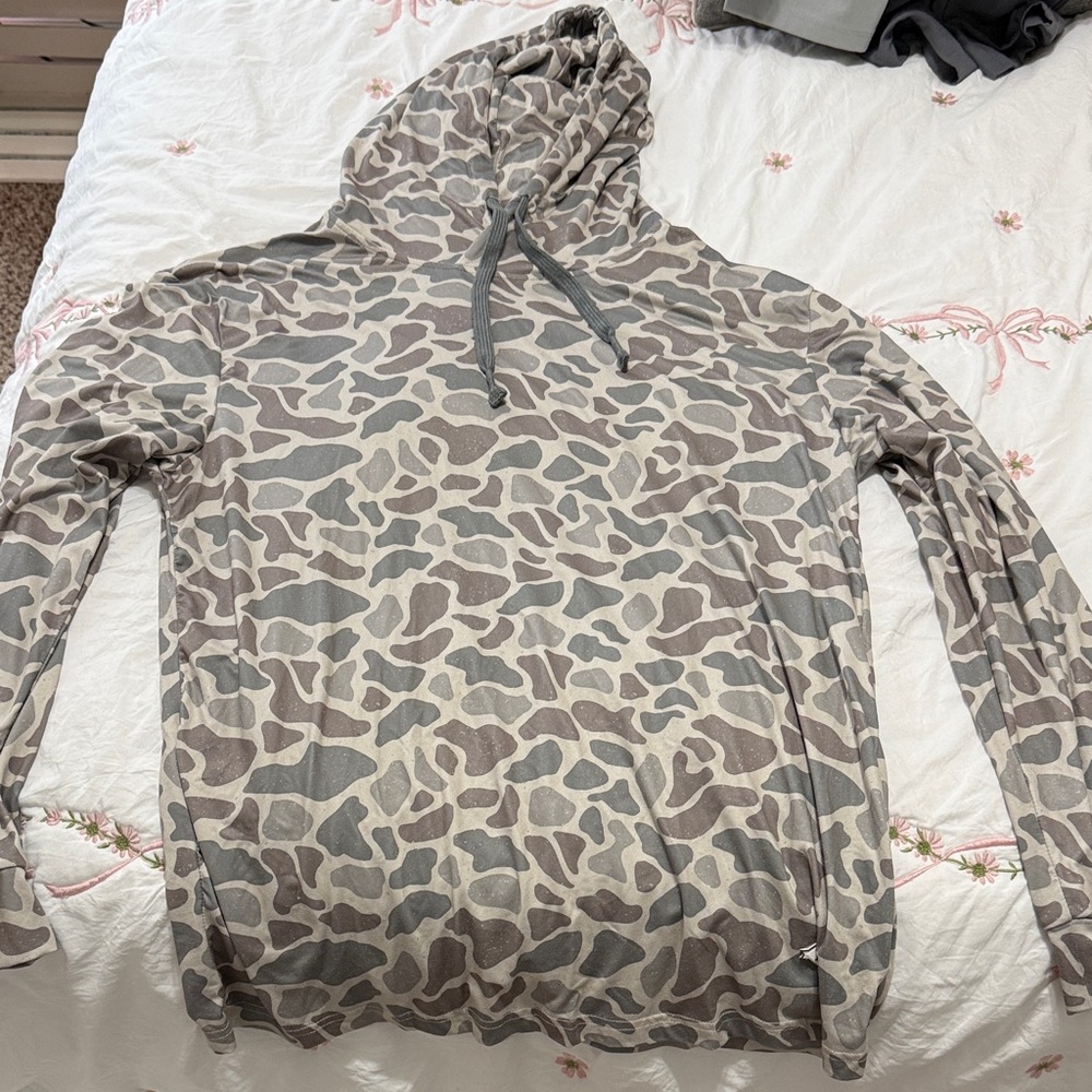 BURLEBO Camouflage Hoodie